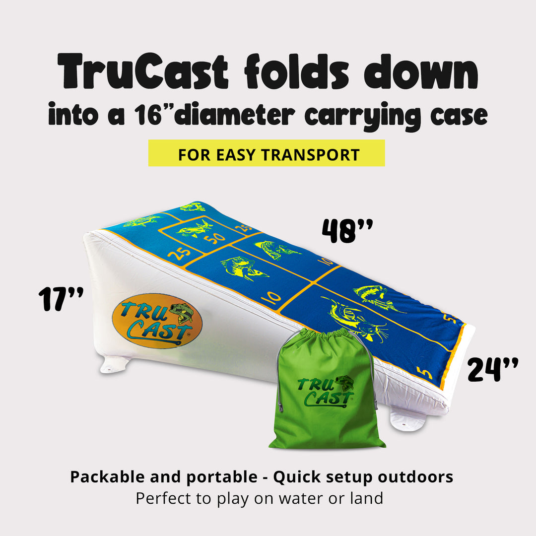 TruCast Land & Sea Inflatable Fishing Game