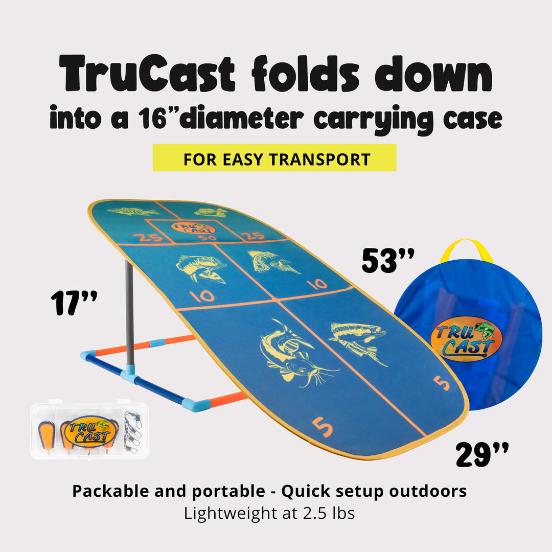TruCast Foldable Express Fishing Game
