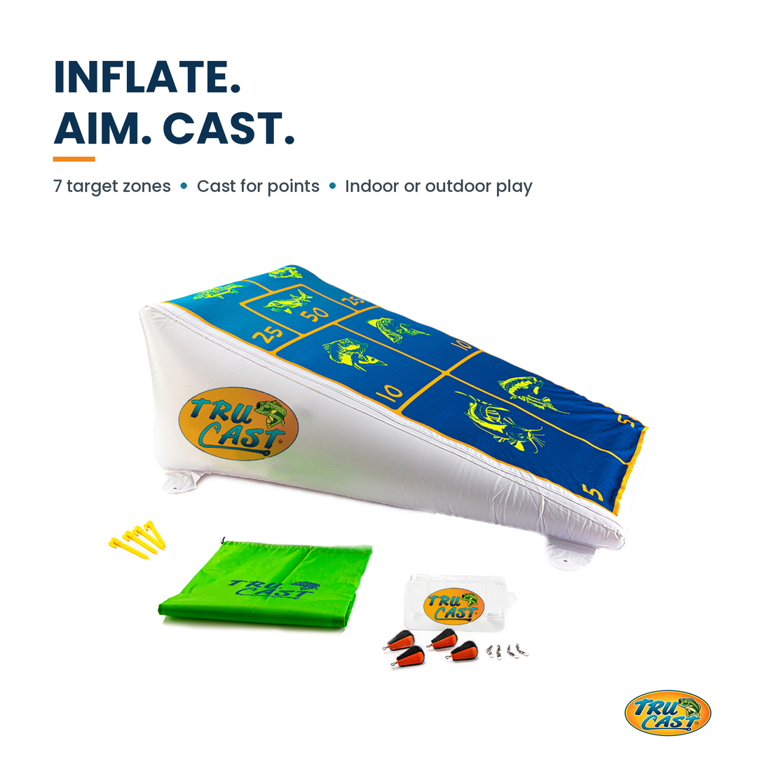 TruCast Land & Sea Inflatable Fishing Game