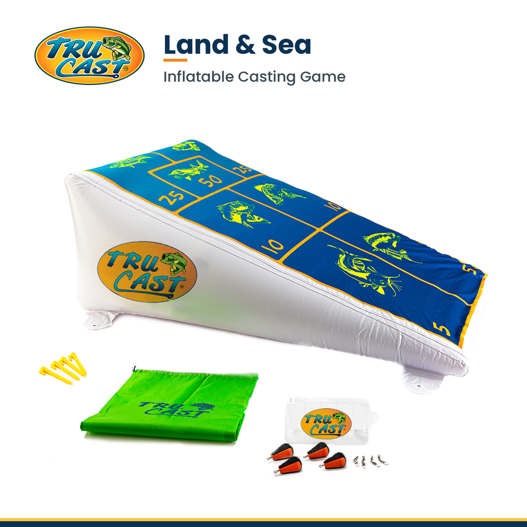 TruCast Land & Sea Inflatable Fishing Game