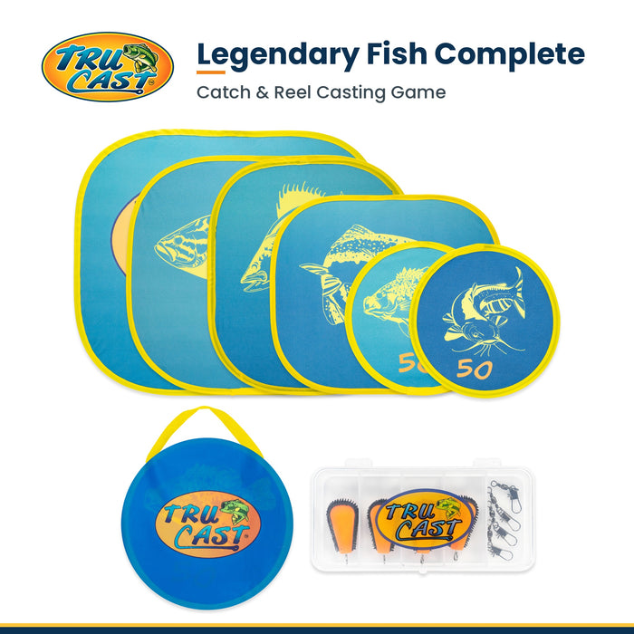 TruCast Legendary Fish — Complete Set