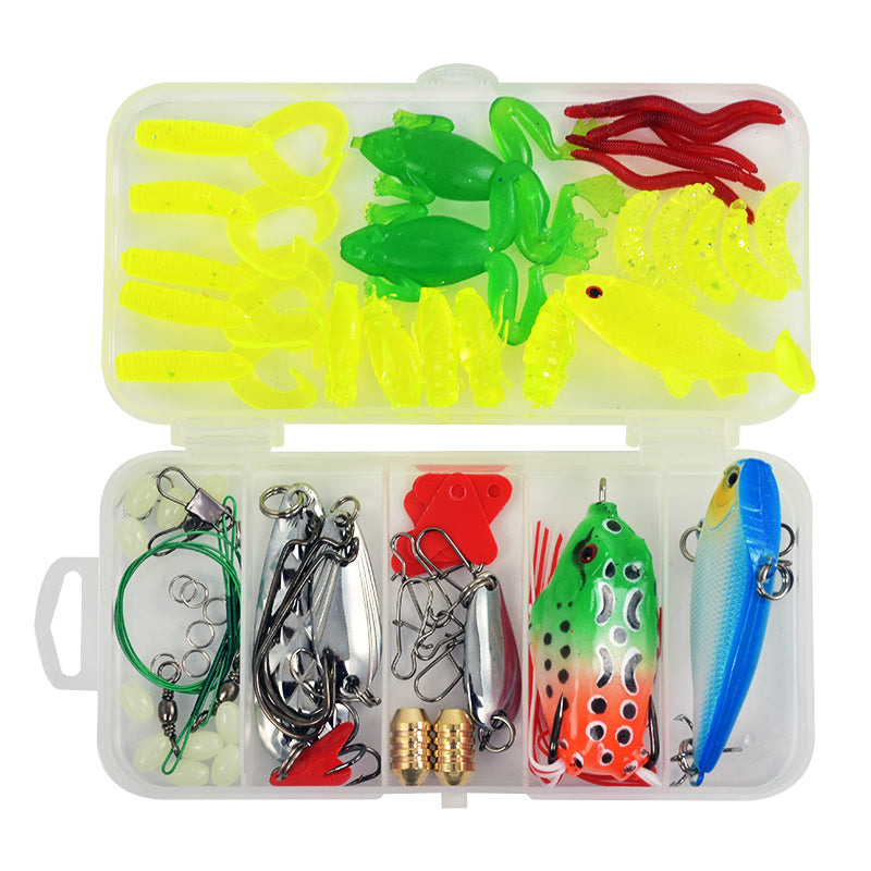 TruCast Bass Lure Kit – Bass Fishing Tackle Set