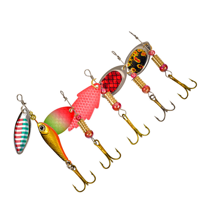 TruCast Trout Lure Kit – 10-Piece Spinner Set